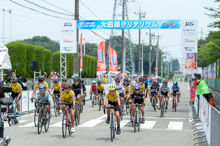 小学生以下のホープクリテリウムも開催された