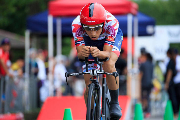 復活を印象付ける走りを見せた増田成幸（宇都宮ブリッツェン）は2位