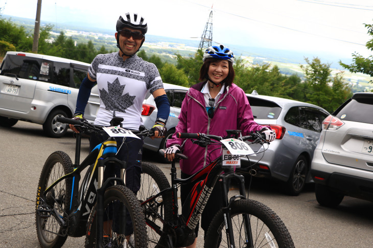 E-BIKEはかなり欲しくなりました！と浅野夫妻