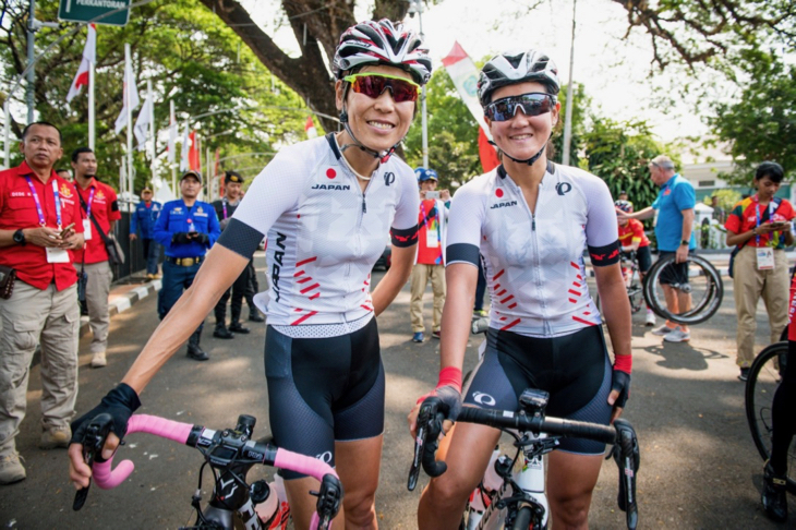 與那嶺恵理（ウィグル・ハイファイブ）と唐見実世子（弱虫ペダルサイクリングチーム）