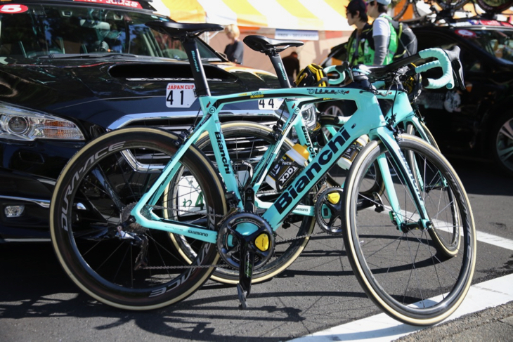 ロバート・ヘーシンク（オランダ）のOltre XR4。ホイールの組み合わせに注目