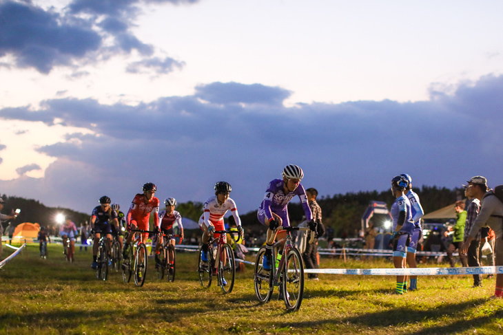 幕張副都心でのサンセットレース　弱虫ペダル 幕張クロス in CYCLE MODE