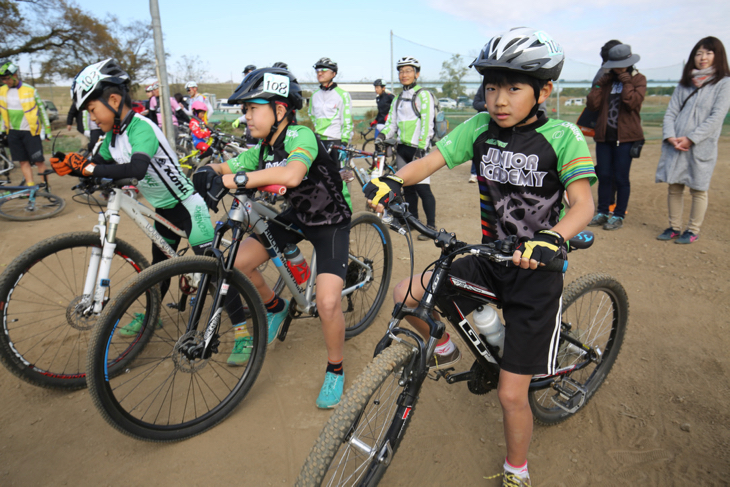 イオンバイクのキッズMTBレーサーも参加していました