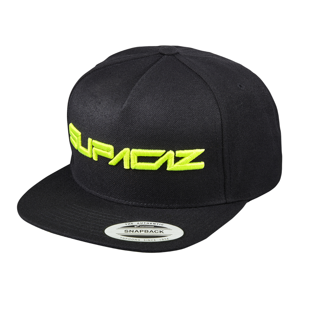 スパカズ Snapbox Hat（Neon Yellow）