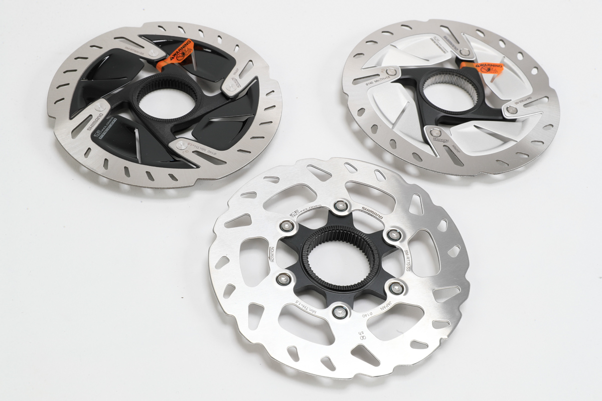 シマノ105、DURA-ACE、ULTEGRAのローターはそれぞれ違うが、基本構造は同じだ