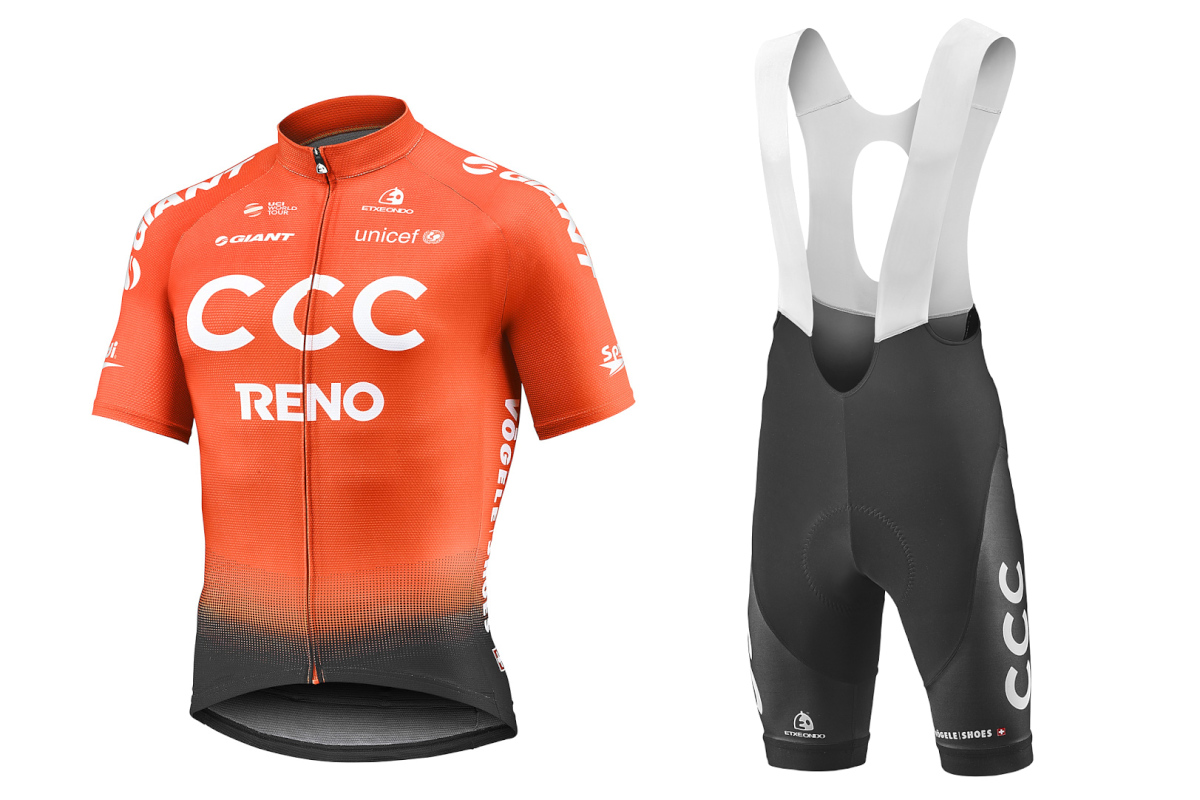 2019 CCC TEAM TIER 2 SS JERSEY＆BIBSHORTS