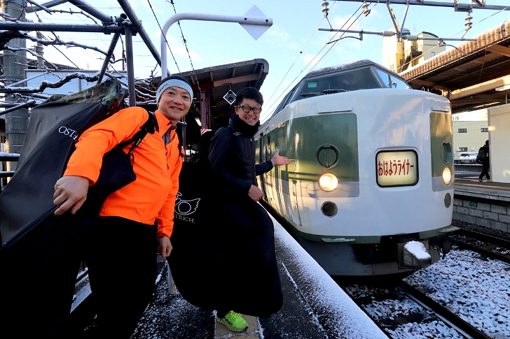 この国鉄顔もこれで見納めか…(涙)、とはいえ乗車を前にしてテンションは上がりっぱなし！！