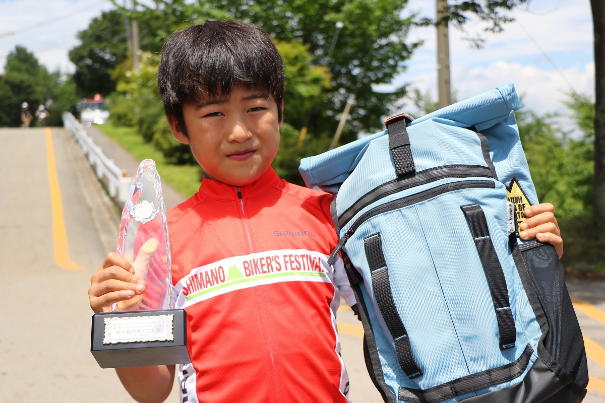 富士見キングオブマウンテン小学生の部を制した中仙道侑毅