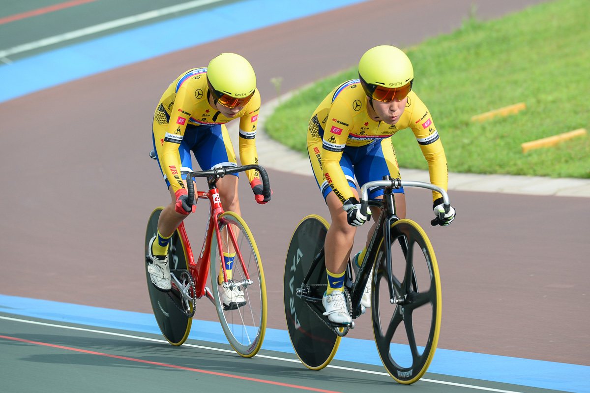 女子チームスプリント予選 2位 鹿屋体育大学 48秒230