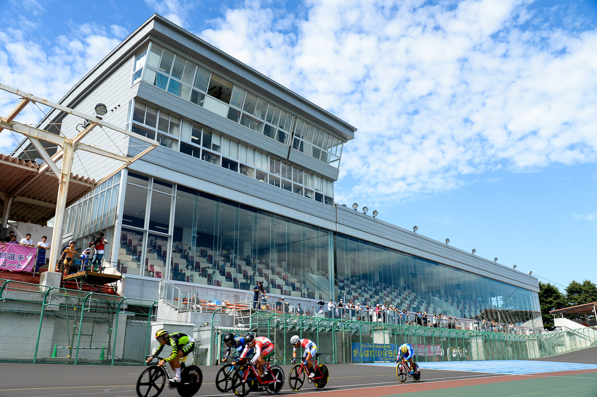 茨城国体 トラック競技会場の取手競輪場