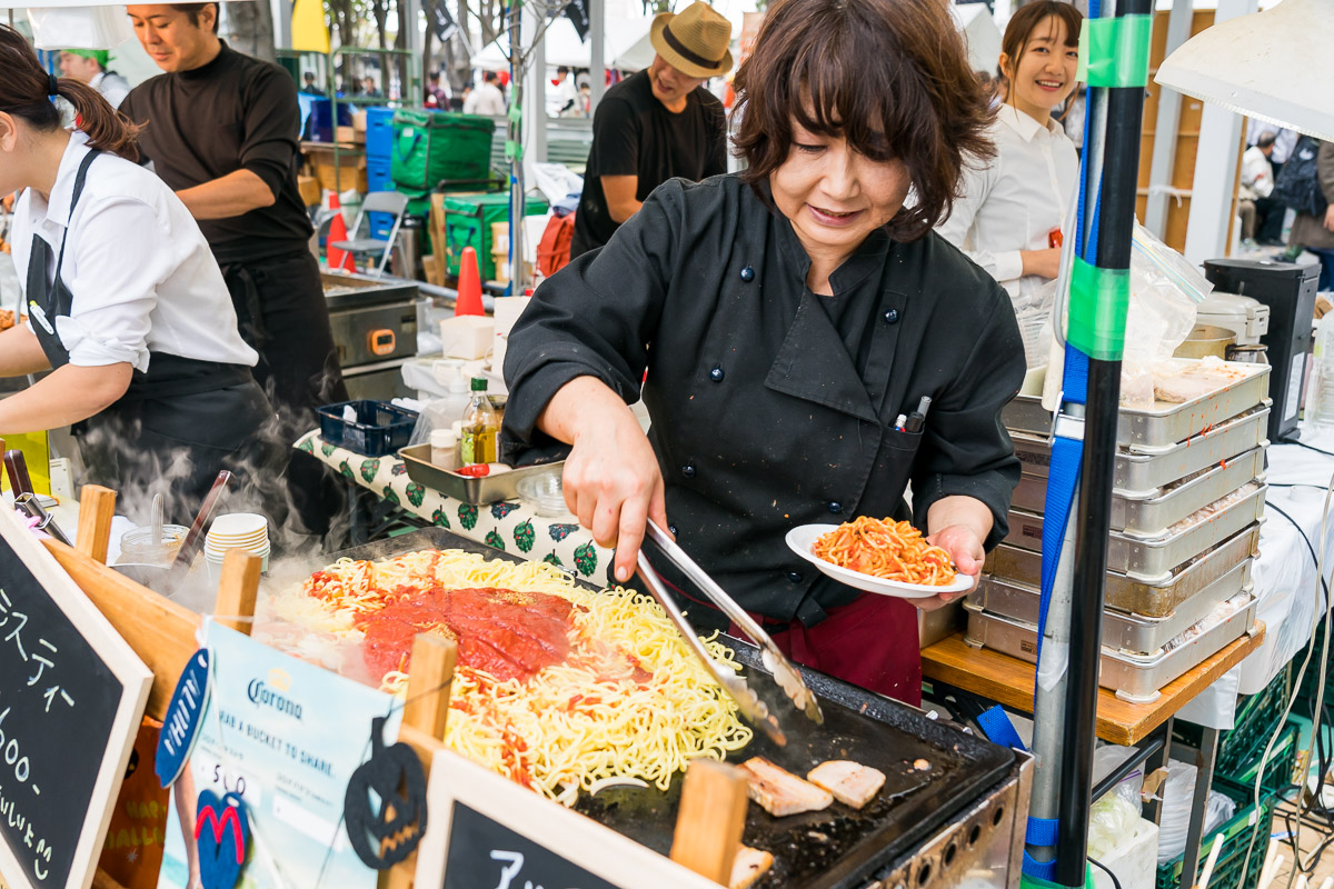 洋食レストラン アン・ドゥ・トワの大宮ナポリタン