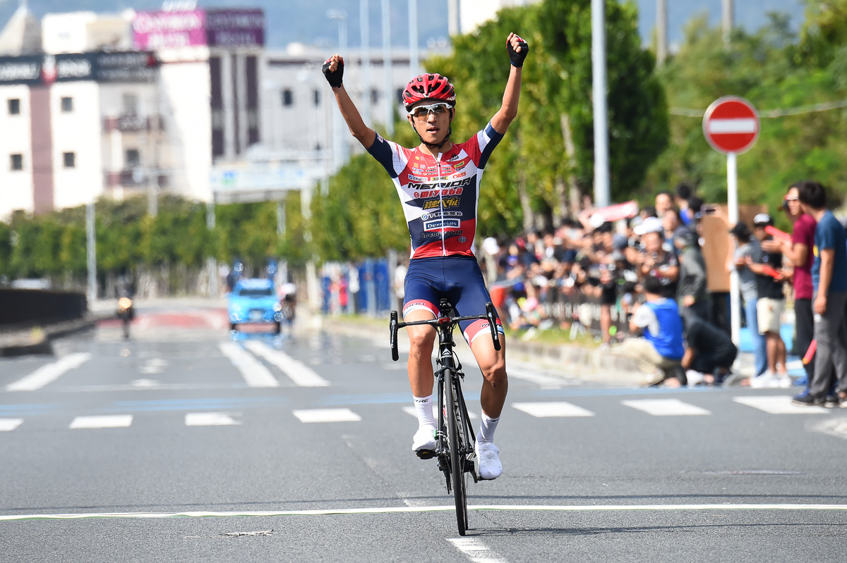 2019年はツール・ド・おきなわ優勝で締めくくり、五輪選考ランキングトップを維持した増田成幸（宇都宮ブリッツェン）