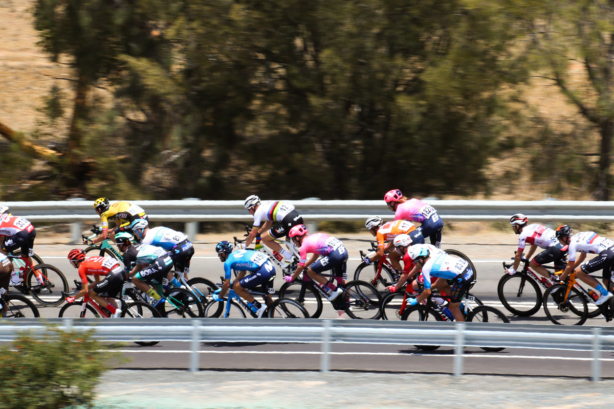 100km/hを超えるハイスピードで下りをこなす