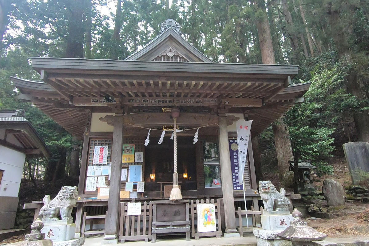 結構立派な九頭竜神社　ここも初めてです