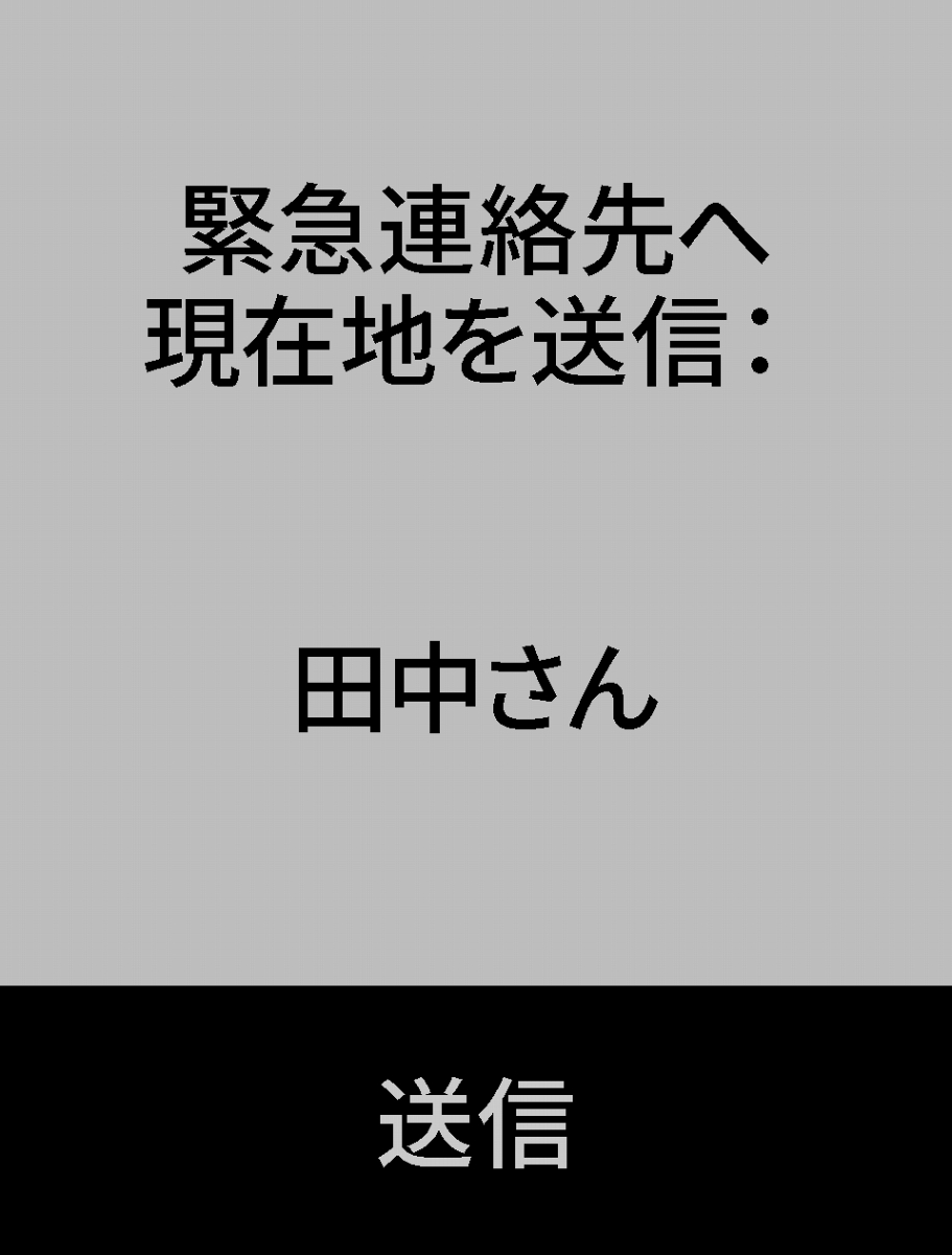 エマージェンシー機能も採用されている