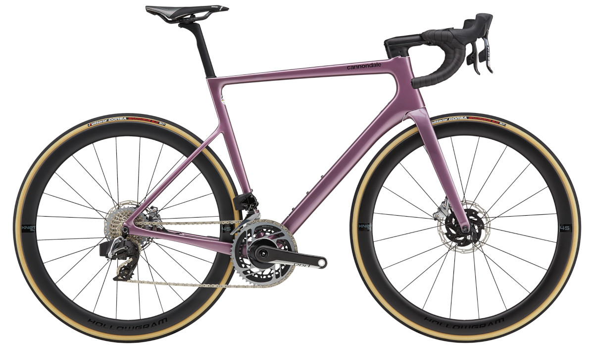 キャノンデール SuperSix EVO Hi-MOD Disc Red eTap AXS（Lavender）