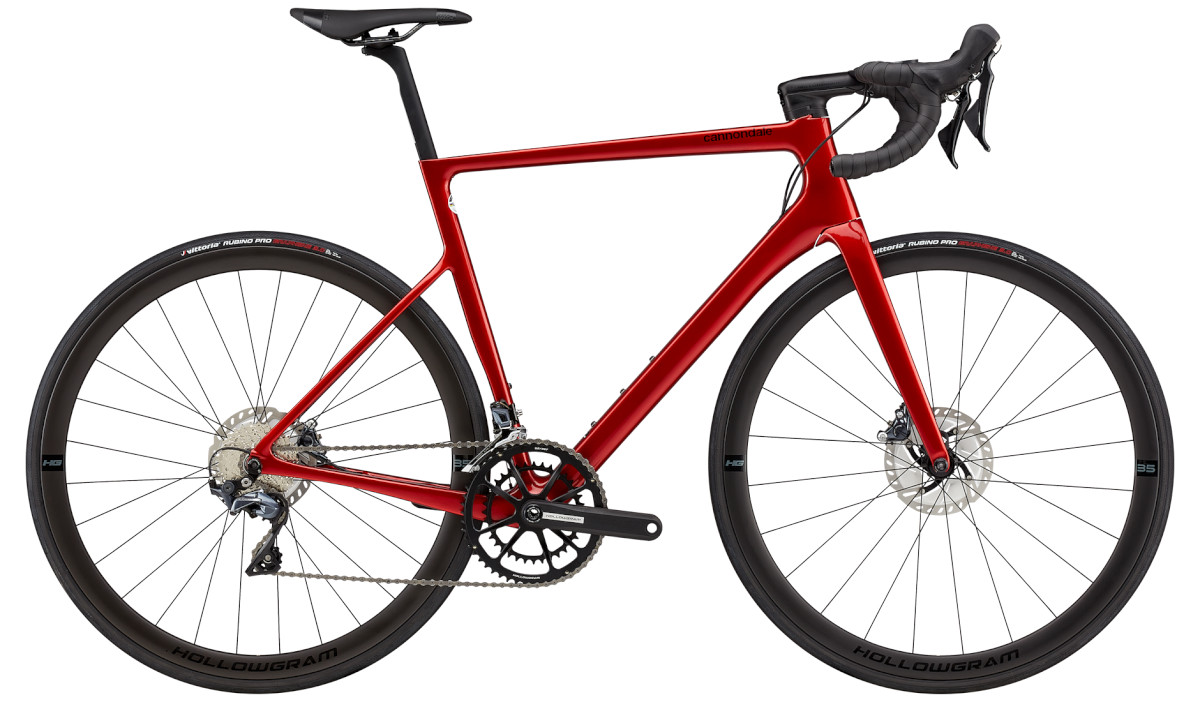 キャノンデール SuperSix EVO Hi-MOD Disc Ultegra（Candy Red）