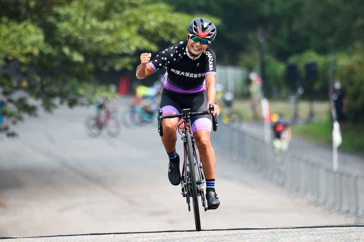 群馬CSCではJフェミニンツアーを含め今年3勝を挙げた渡部春雅（駒沢大学高等学校）