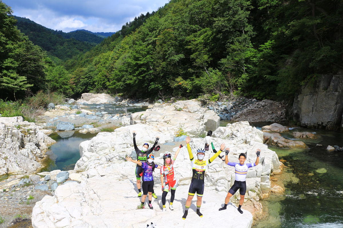 屏風岩付近は涼しくてとても気持ち良かった！