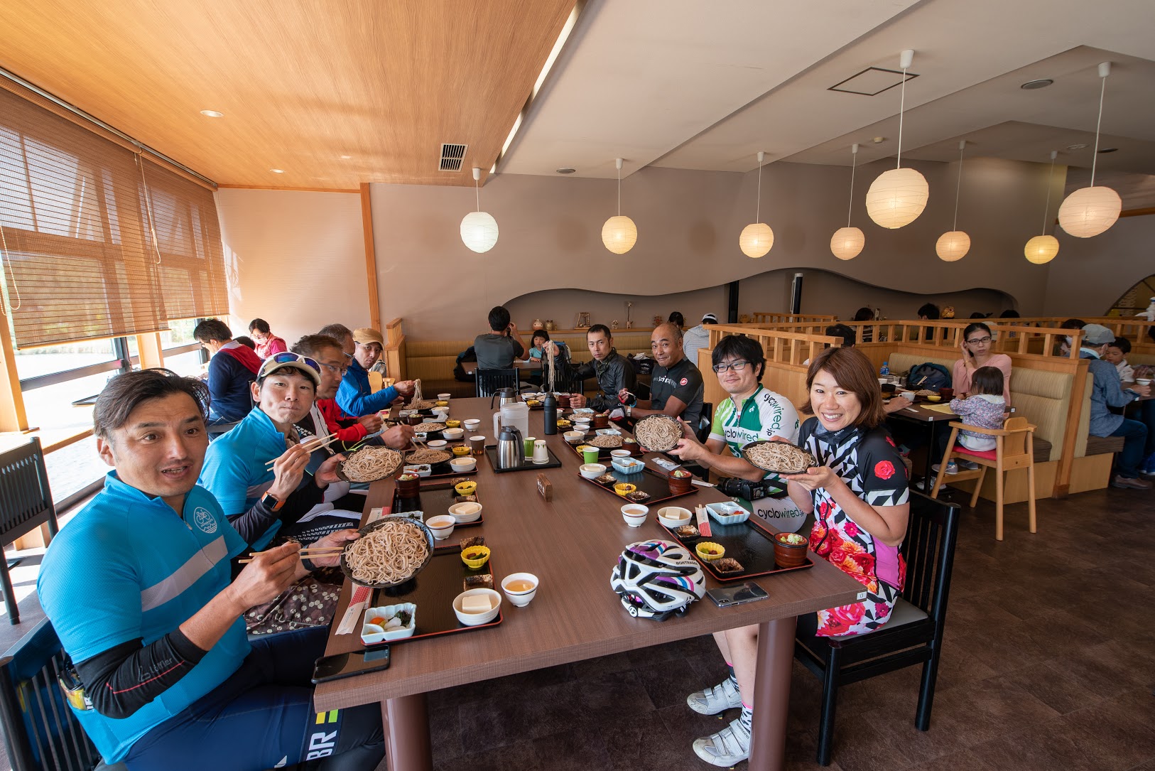 お昼は長野名物お蕎麦です