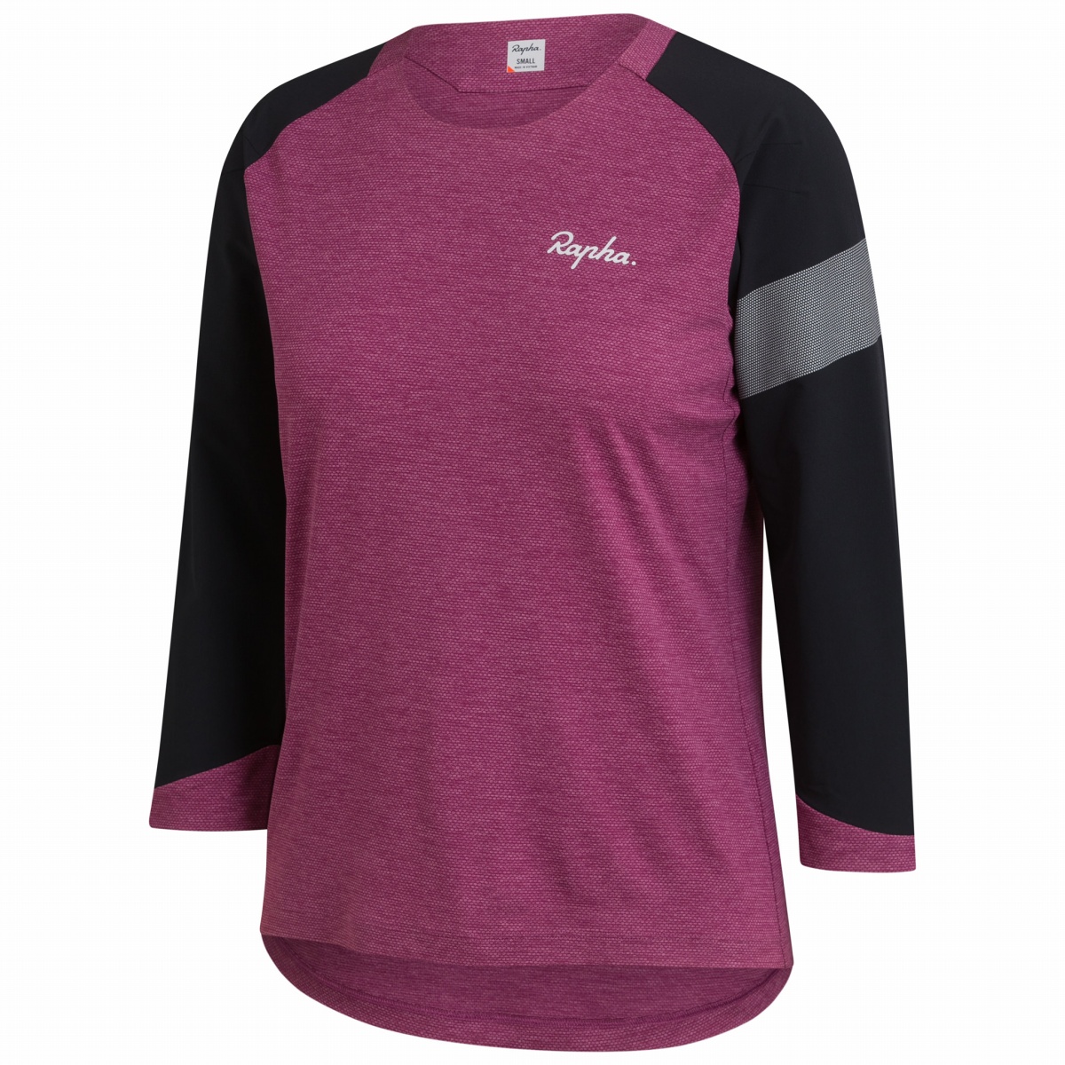 Rapha Women's Trail 3/4 Sleeve Jersey（Purple / Light Grey）