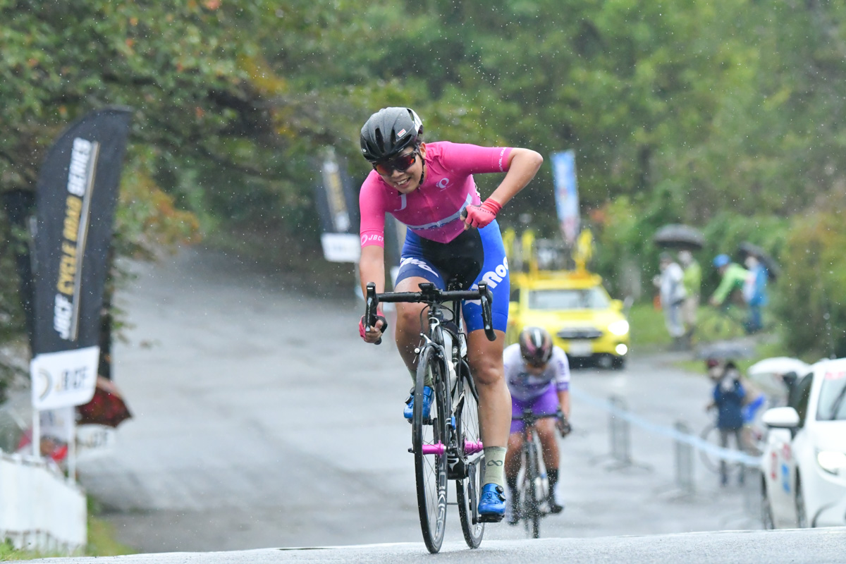 冷静にレースを展開した植竹海貴（Y’s Road）が貫禄を見せつけて今シーズン11勝目