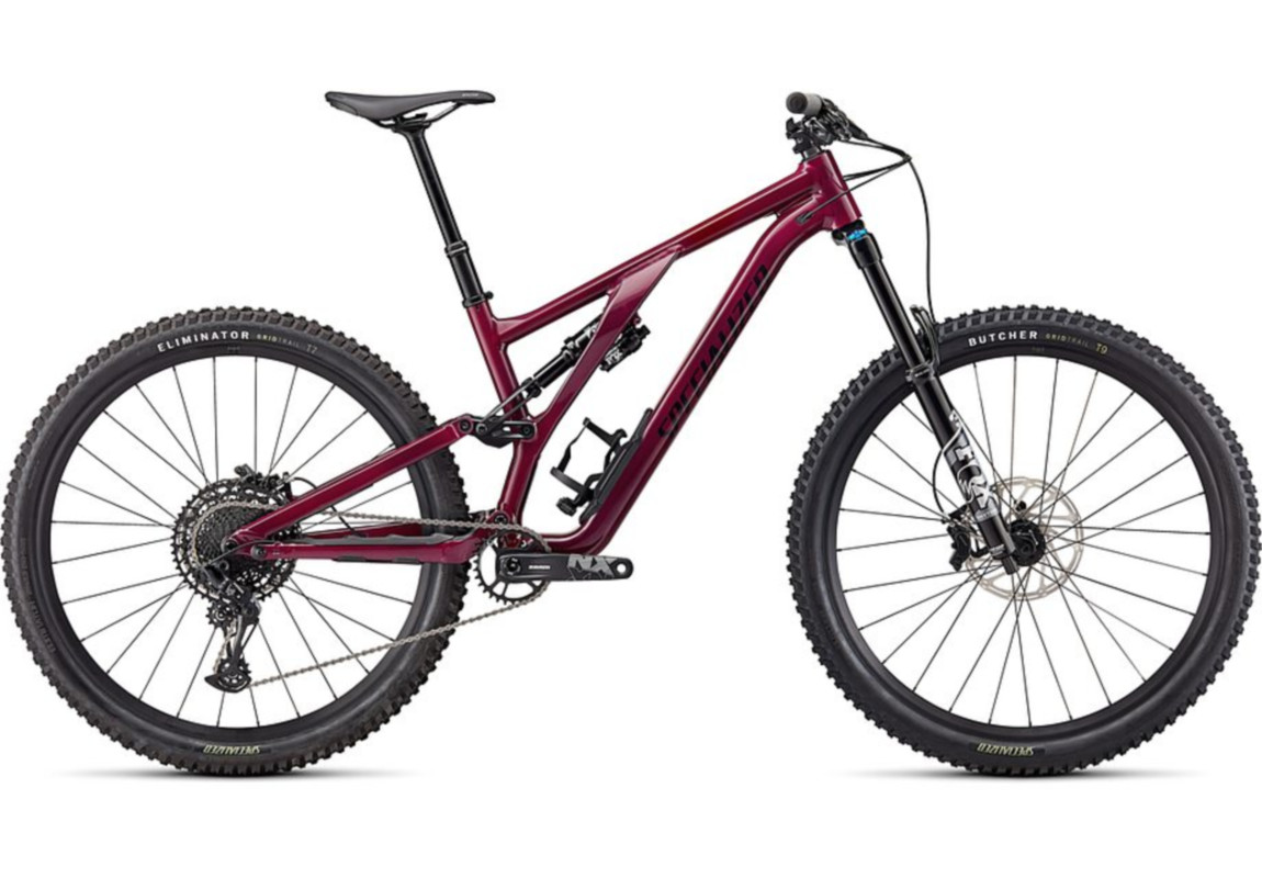 スペシャライズド STUMPJUMPER EVO COMP ALLOY（GLOSS RASPBERRY / BLACK）