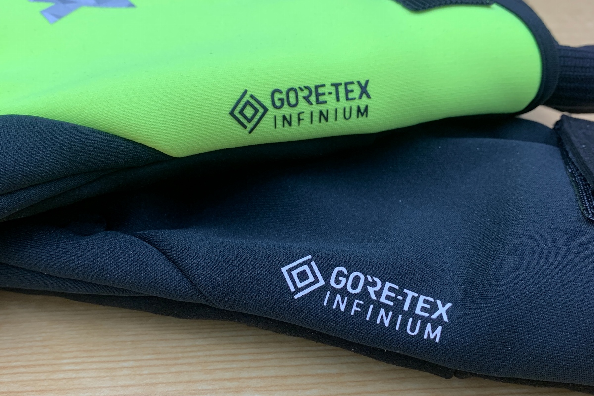 GORE-TEX INFINIUMが採用されている