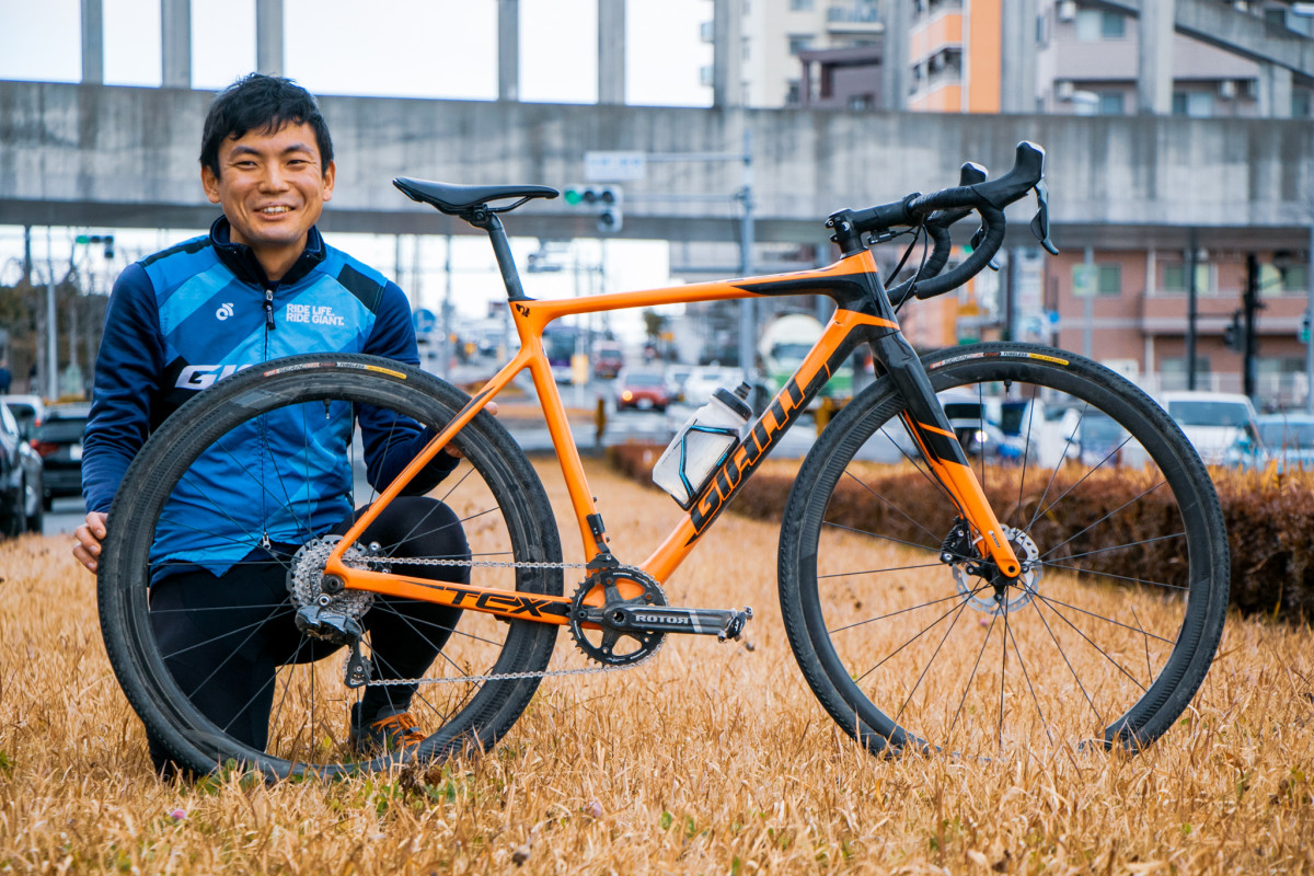 山本雄哉さん ジャイアント TCX ADVANCED PRO