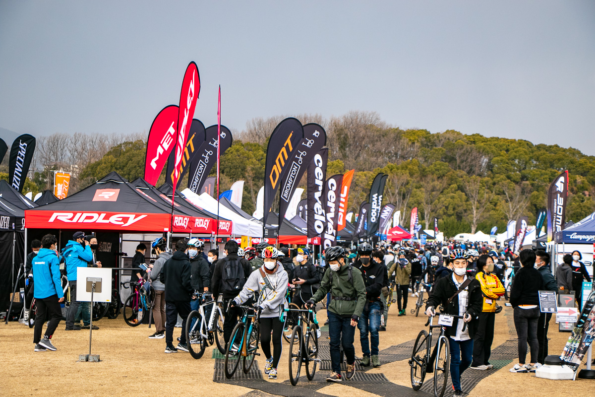 大盛況のサイクルモードライドOSAKAが今年も開催される