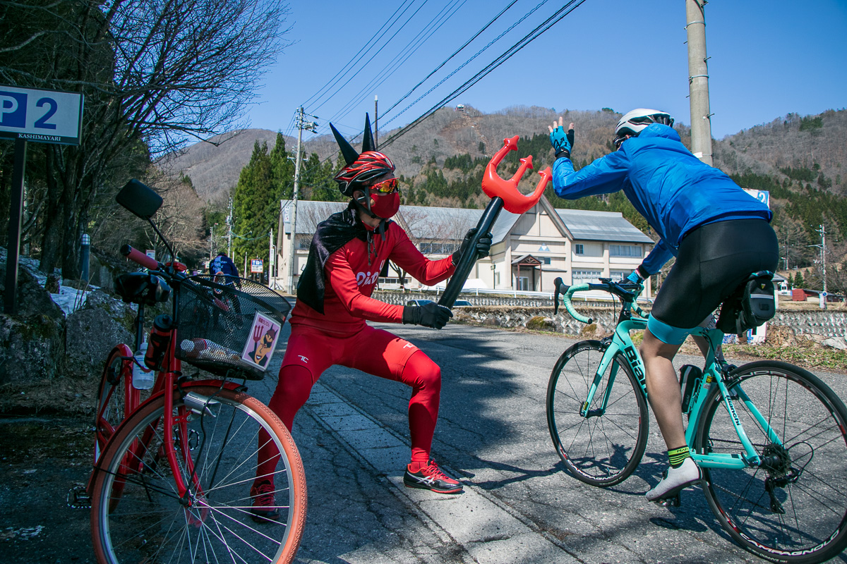 なんと日本版悪魔おじさんが！お久しぶりです！