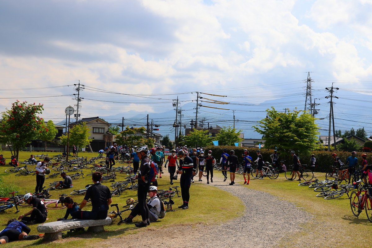 第七エイドの碌山公園