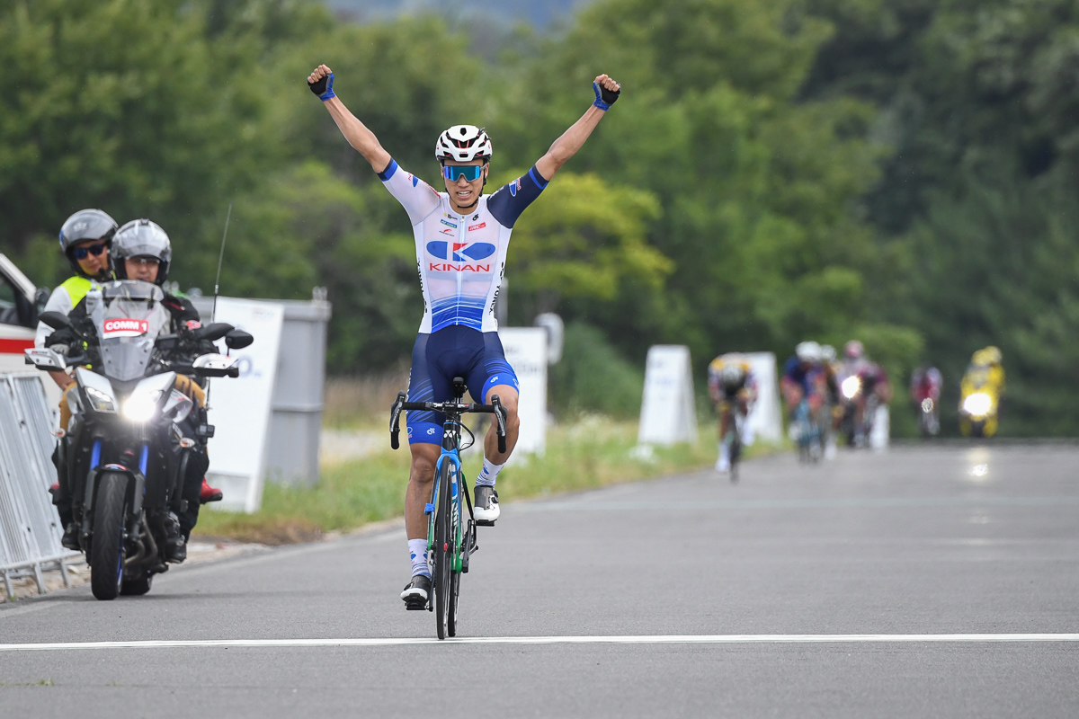 仮屋和駿（キナンレーシングチーム）が男子U23優勝