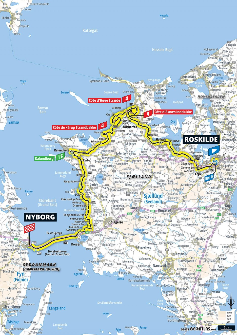 7月2日（土）第2ステージ ロスキレ〜ニュボー　202.5km