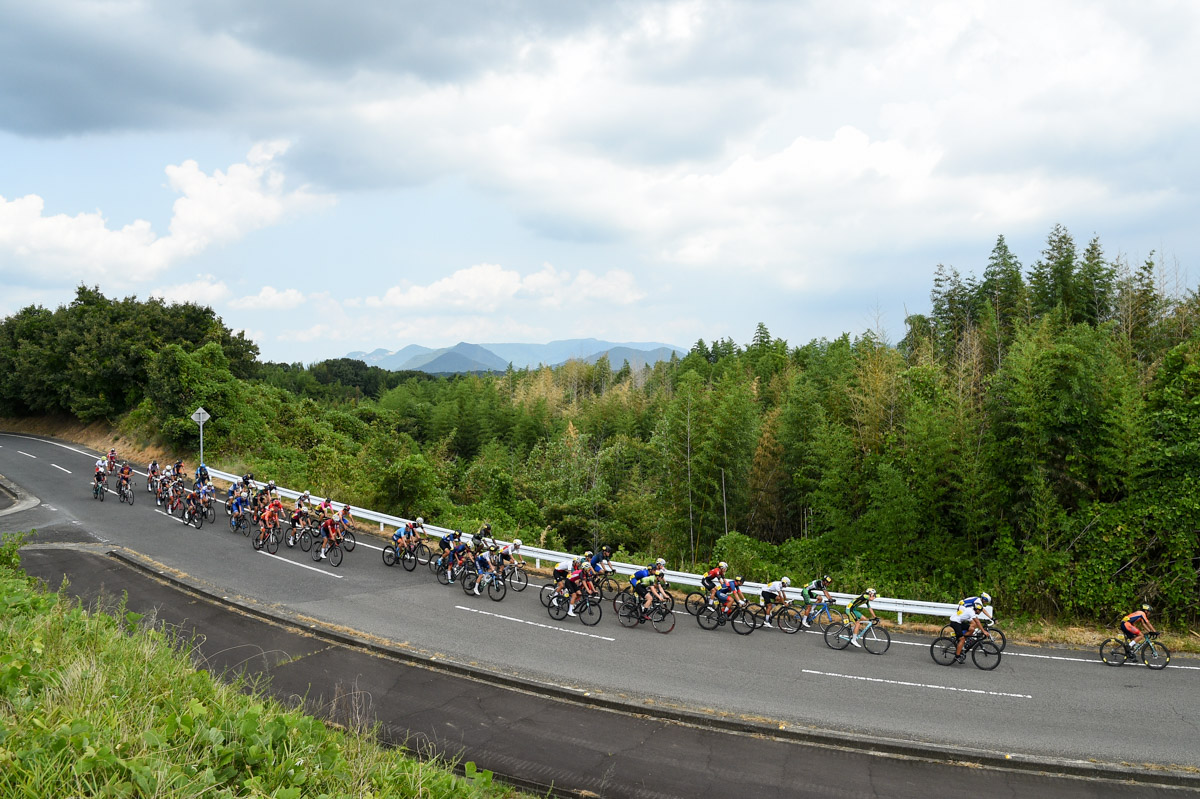 山間部の公道を走る1周21.2kmのコース