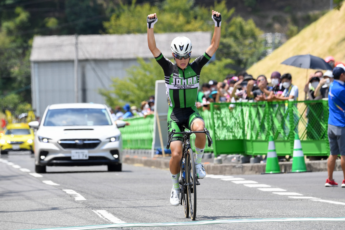 男子　鎌田晃輝（松山学院高校）がインターハイロード優勝