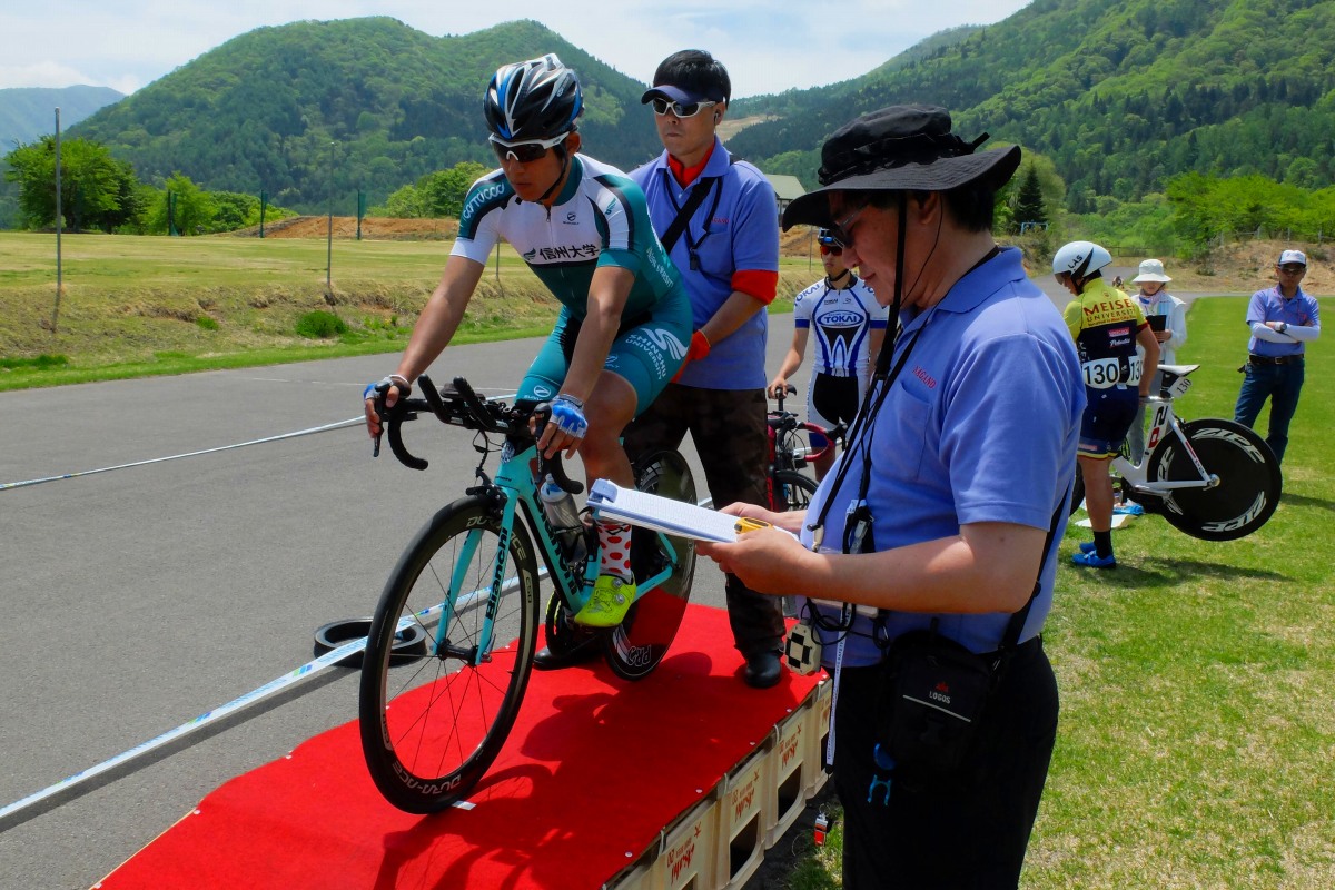 ステージ1aは個人タイムトライアル