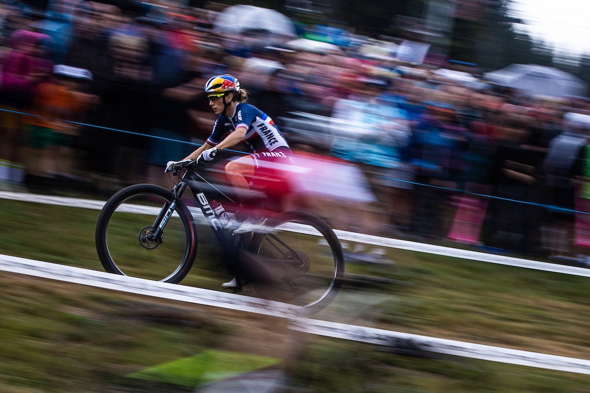 圧倒的な登坂力を披露したポリーヌ・フェランプレヴォ（フランス）