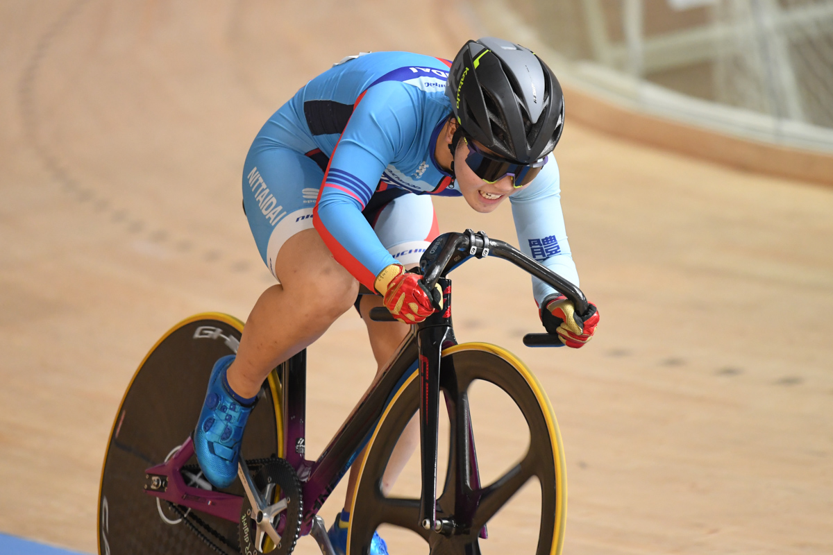 女子ジュニア 500mTT　36秒759の大会新記録で優勝した大野風貴芽（日本体育大学）