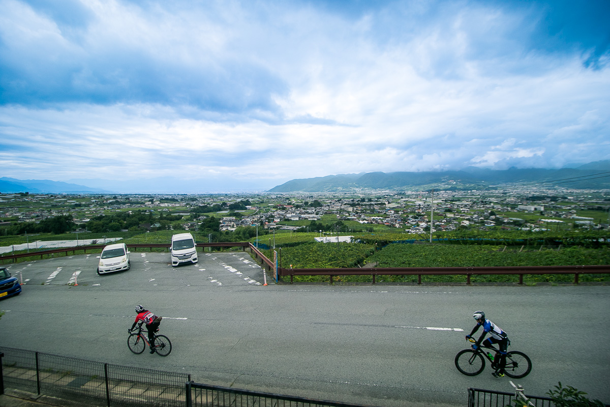 これまでの区間とはまた違った景観が楽しめる