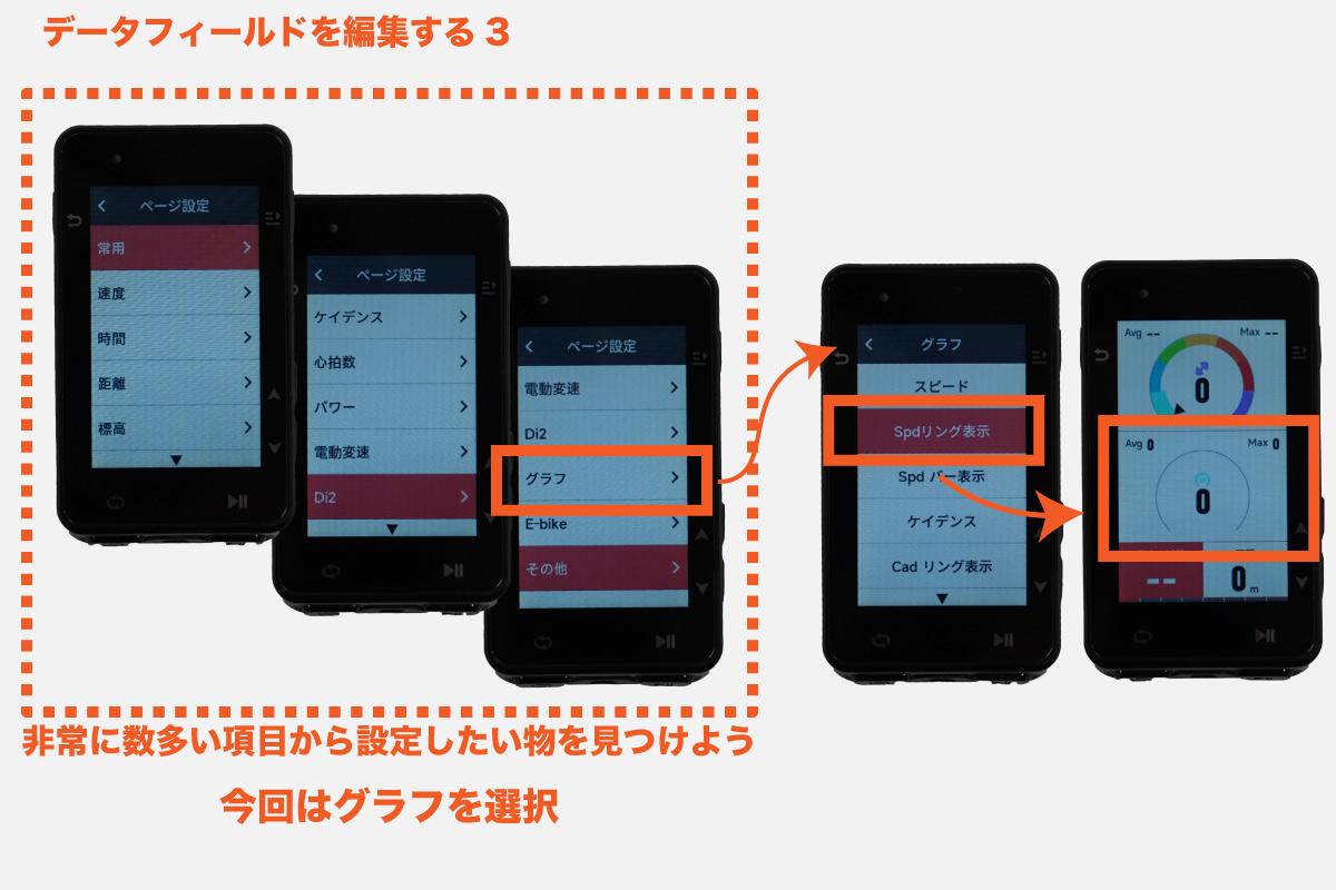 非常に多くの項目が用意されているため、一度各項目をチェックしてみても良いだろう