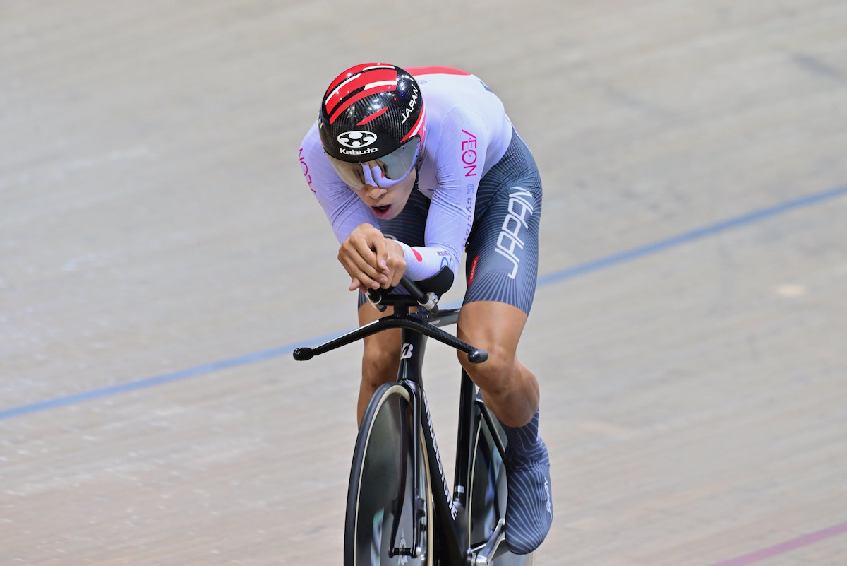 男子個人パシュートで日本記録を更新した松田祥位