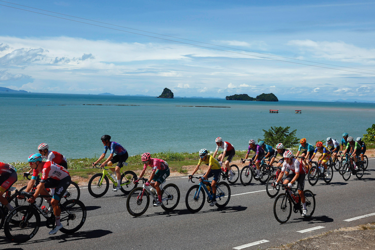 急遽ランカウイ島を1周する107.1kmのコースに変更された第7ステージ