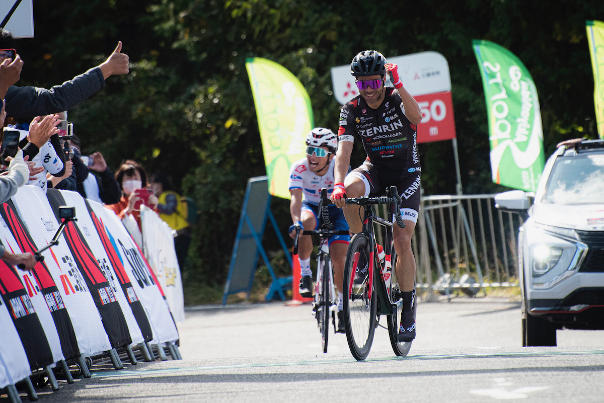 JCL秋吉台カルストロードレースで優勝したベンジャミ・プラデス（スペイン、チーム右京相模原）