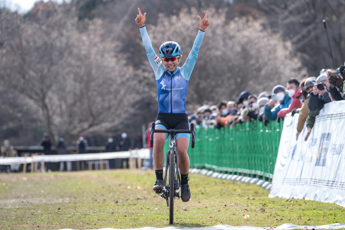 小川咲絵（AX cyclocross team）が2日連続で優勝